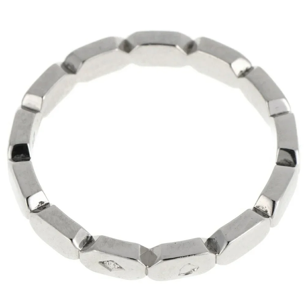 CHANEL Silver Diamond Ring - Picture 3 of 4